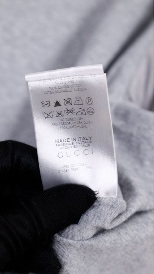 Gucci藏青色拉链连帽夹克外套-23