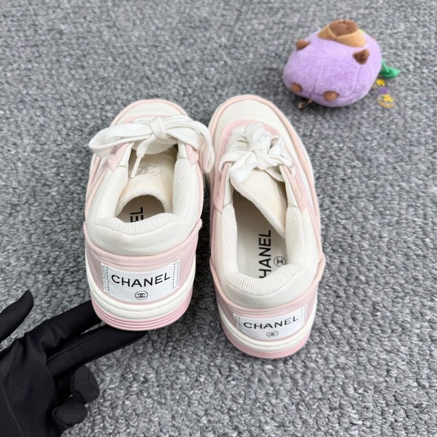 Chanel粉白色經典熊貓板鞋 37碼-3