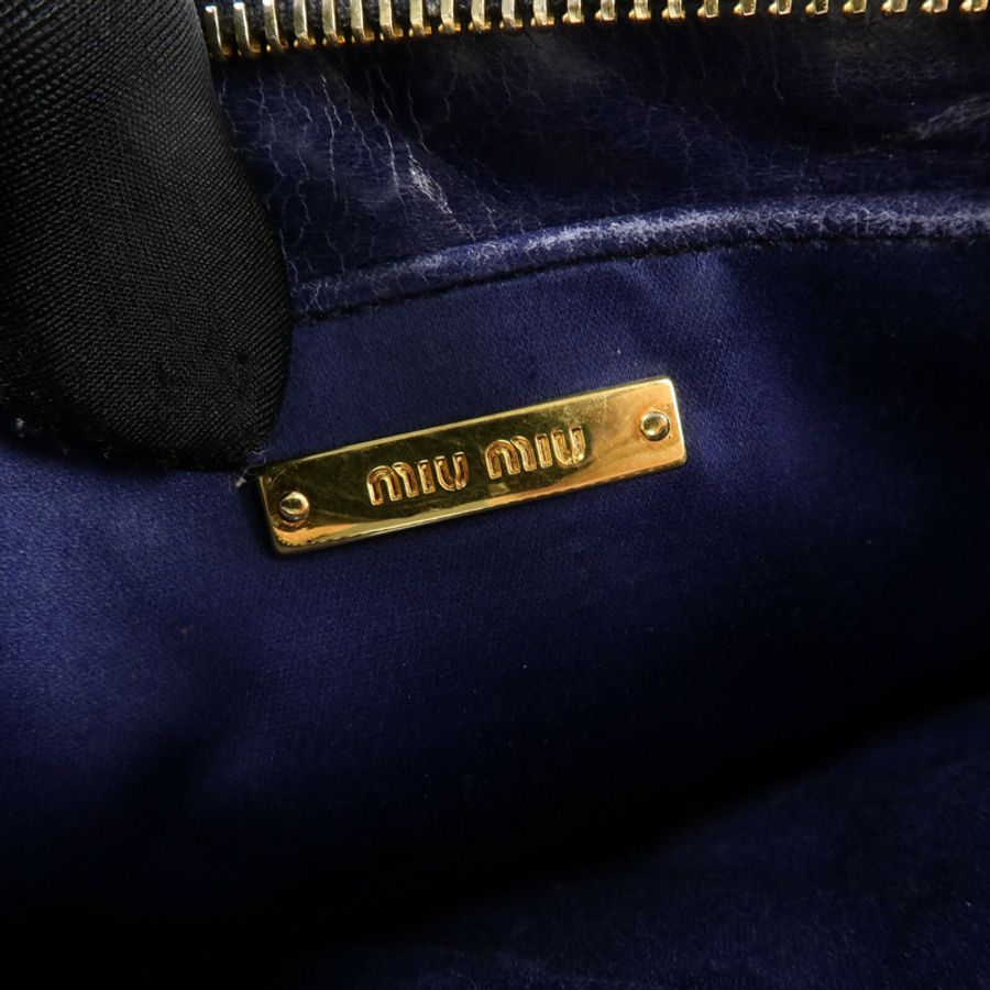 Miu Miu 牛皮皮革Shoulder Bag肩背袋-5