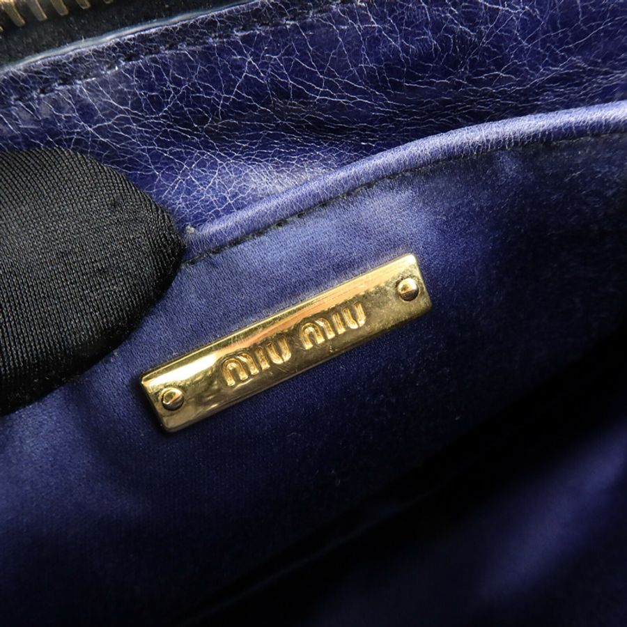 Miu Miu 牛皮皮革Shoulder Bag肩背袋-5