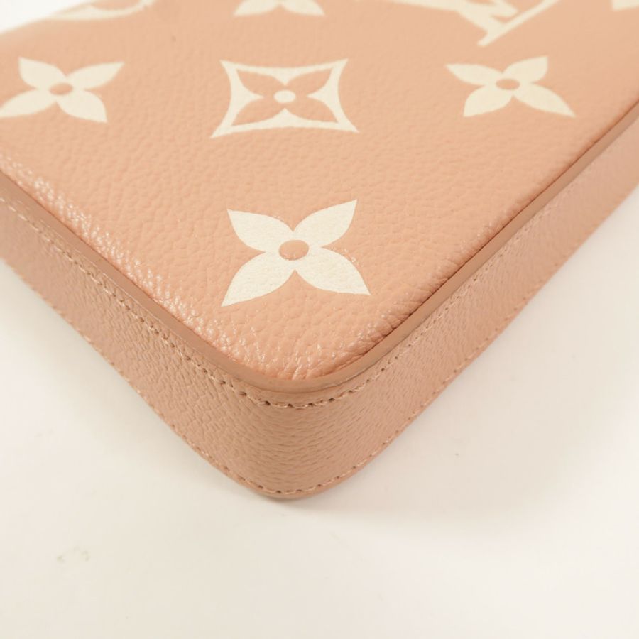 LOUIS VUITTON Monogram Empreinte Pochette Felicie鏈帶肩背袋-15