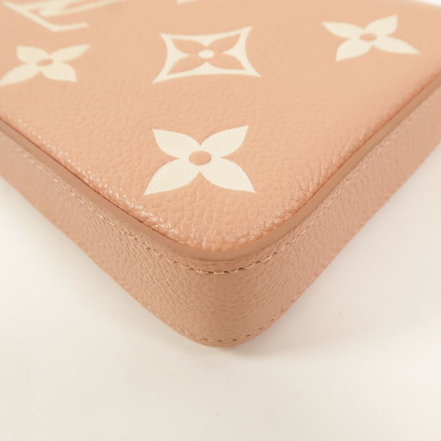 LOUIS VUITTON Monogram Empreinte Pochette Felicie鏈帶肩背袋-16