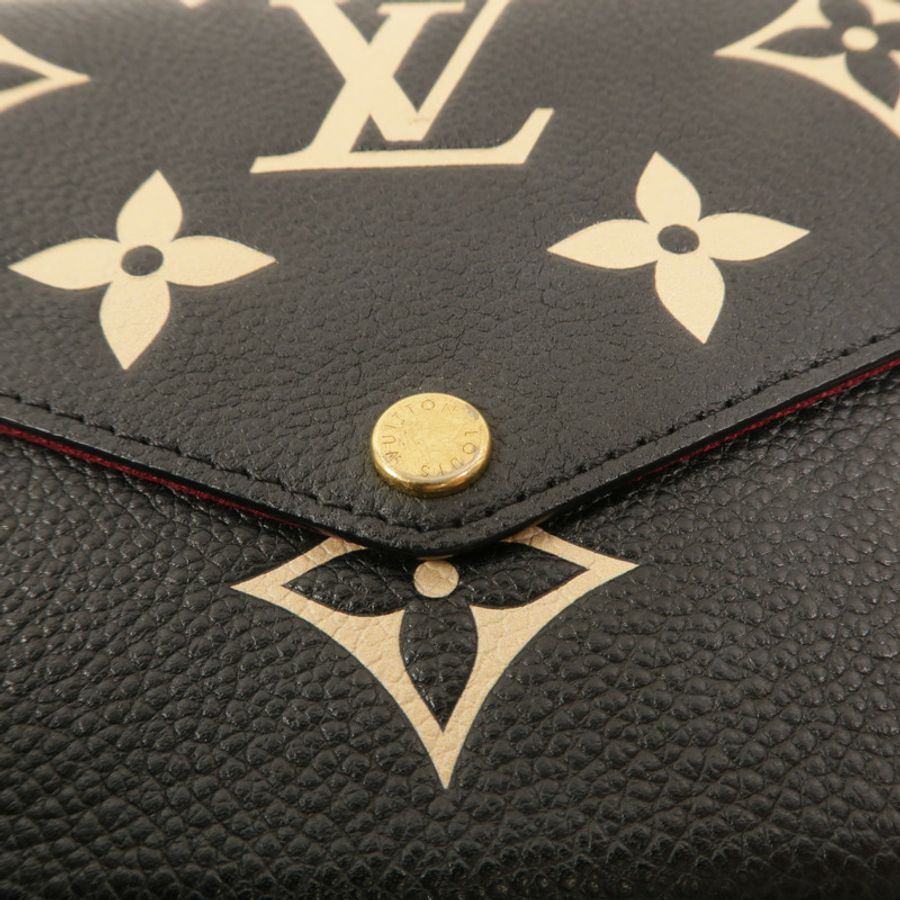 LOUIS VUITTON Monogram Empreinte Pochette Felicie鏈帶肩背袋-7