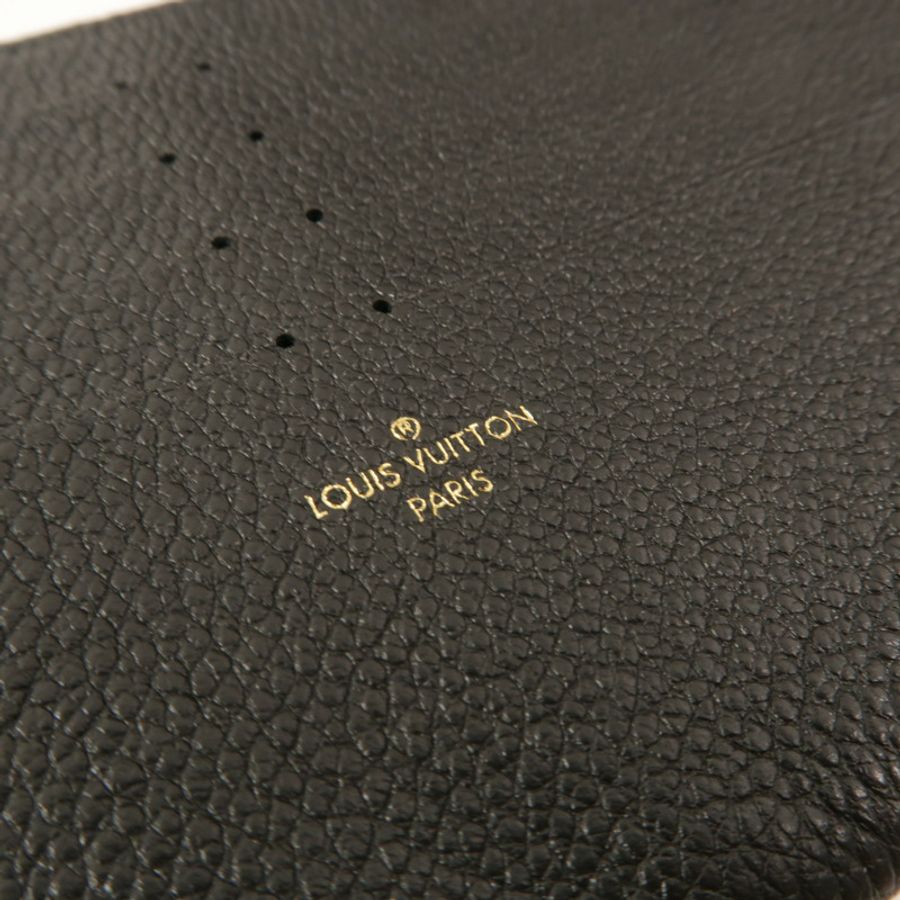 LOUIS VUITTON Monogram Empreinte Pochette Felicie鏈帶肩背袋-11