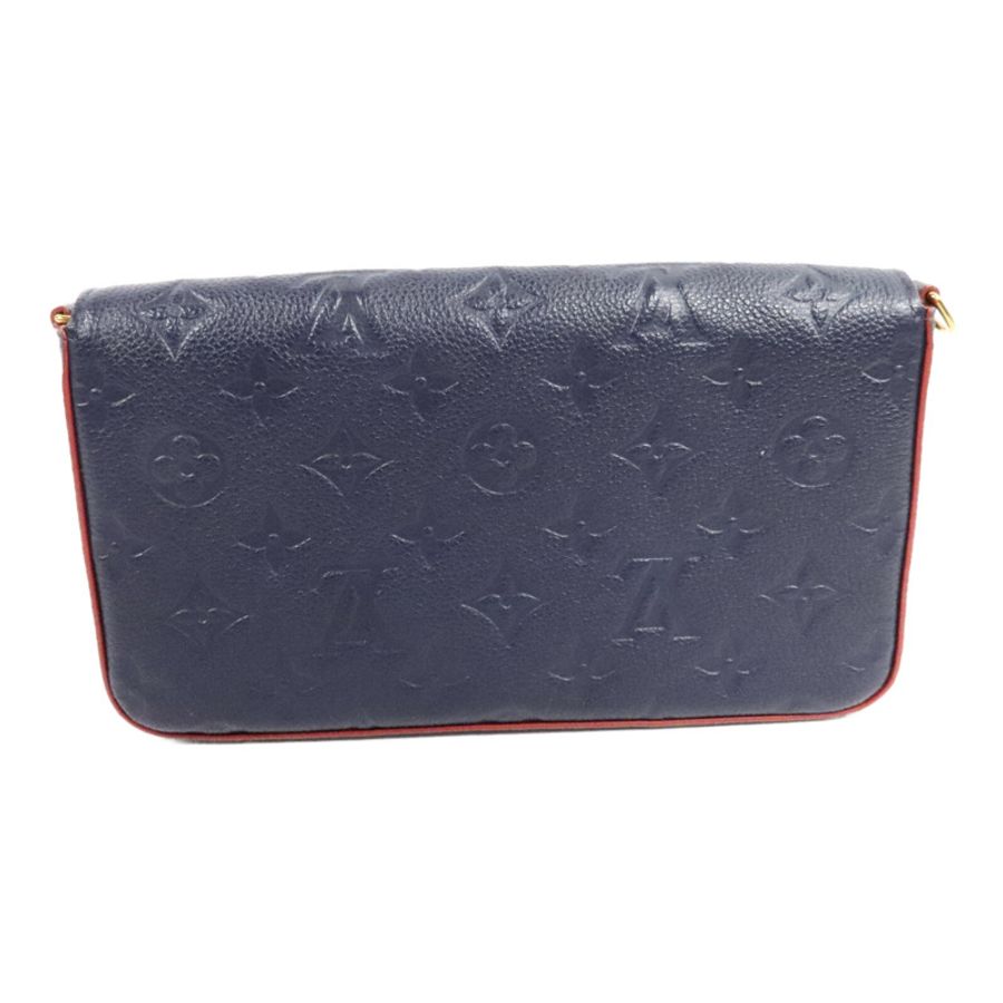 LOUIS VUITTON Monogram Empreinte Pochette Felicie金扣肩背袋-1