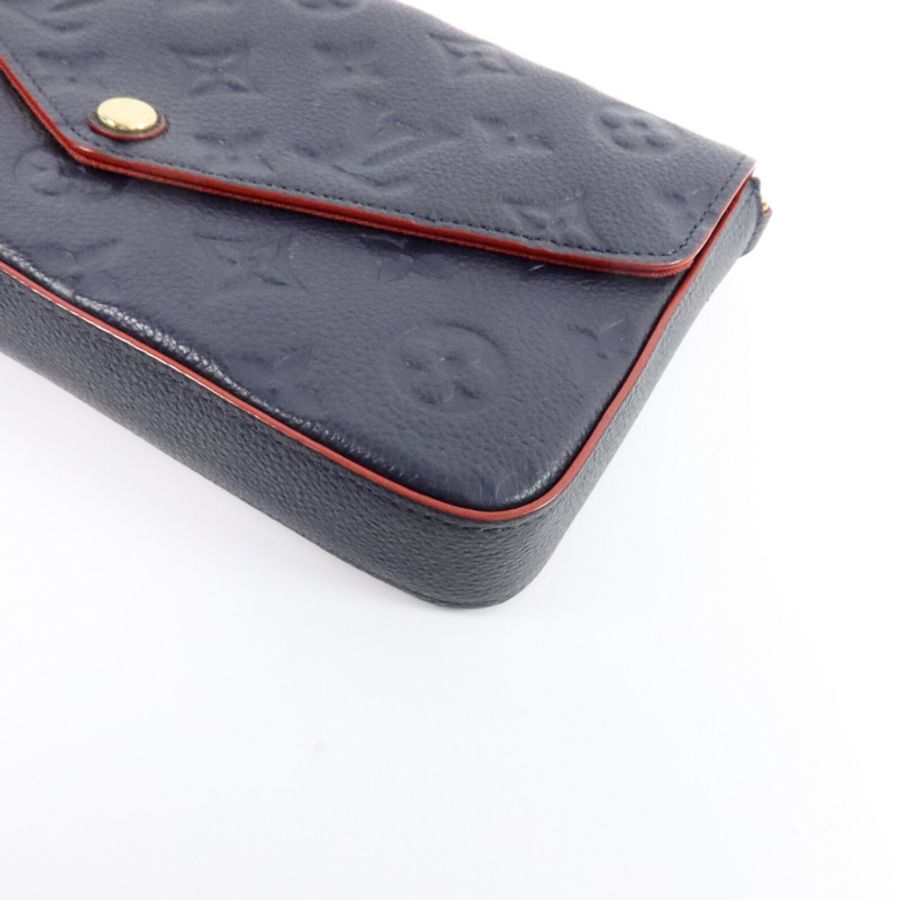 LOUIS VUITTON Monogram Empreinte Pochette Felicie金扣肩背袋-10