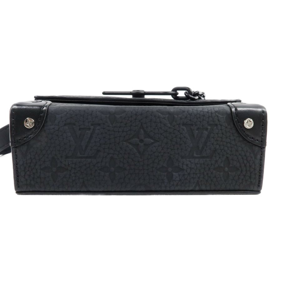 LOUIS VUITTON Monogram Taurillon Steamer Wearable Wallet扣肩背袋-3