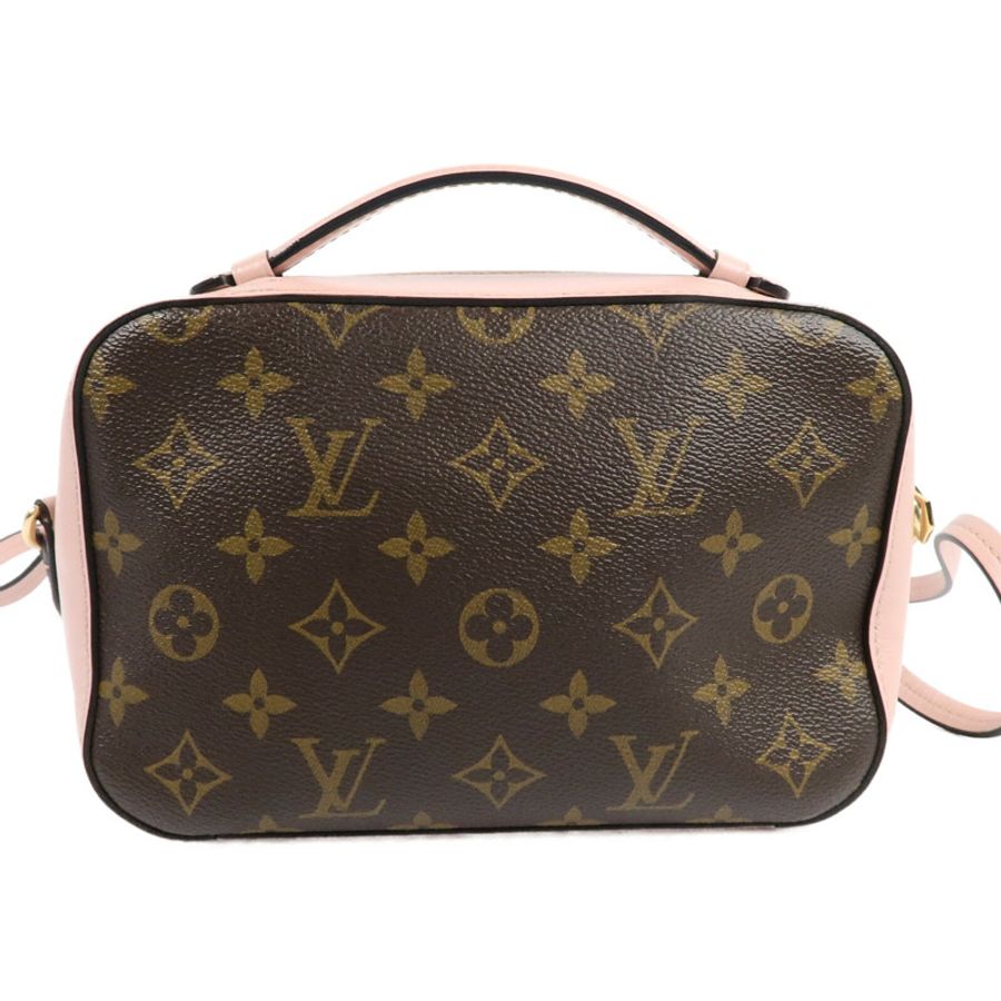 LOUIS VUITTON Monogram Saintonge金扣手挽肩背兩用袋-1
