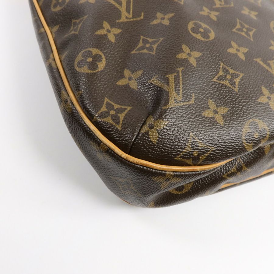 LOUIS VUITTON Monogram Odeon GM金扣手挽肩背兩用袋-10