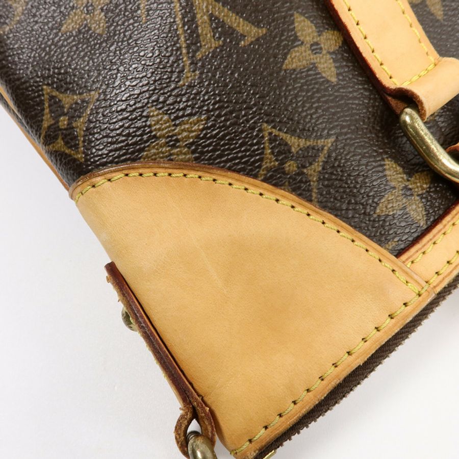 LOUIS VUITTON Monogram Odeon GM金扣手挽肩背兩用袋-14