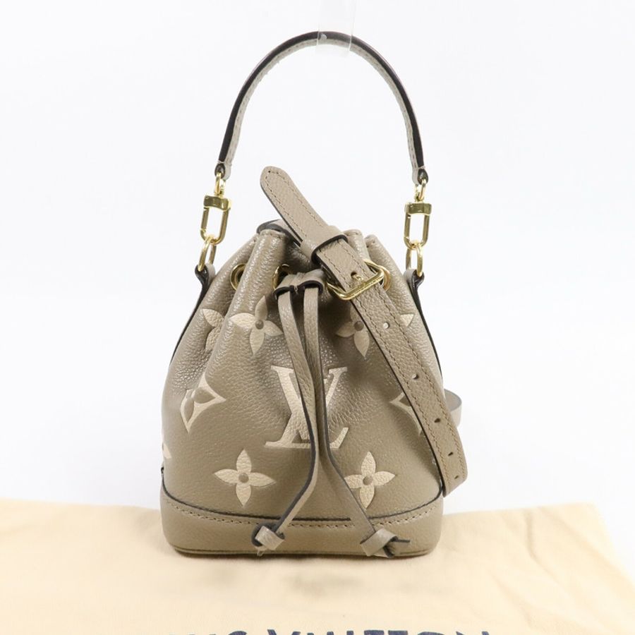 LOUIS VUITTON Monogram Empreinte Nano Noe手挽肩背兩用袋-7
