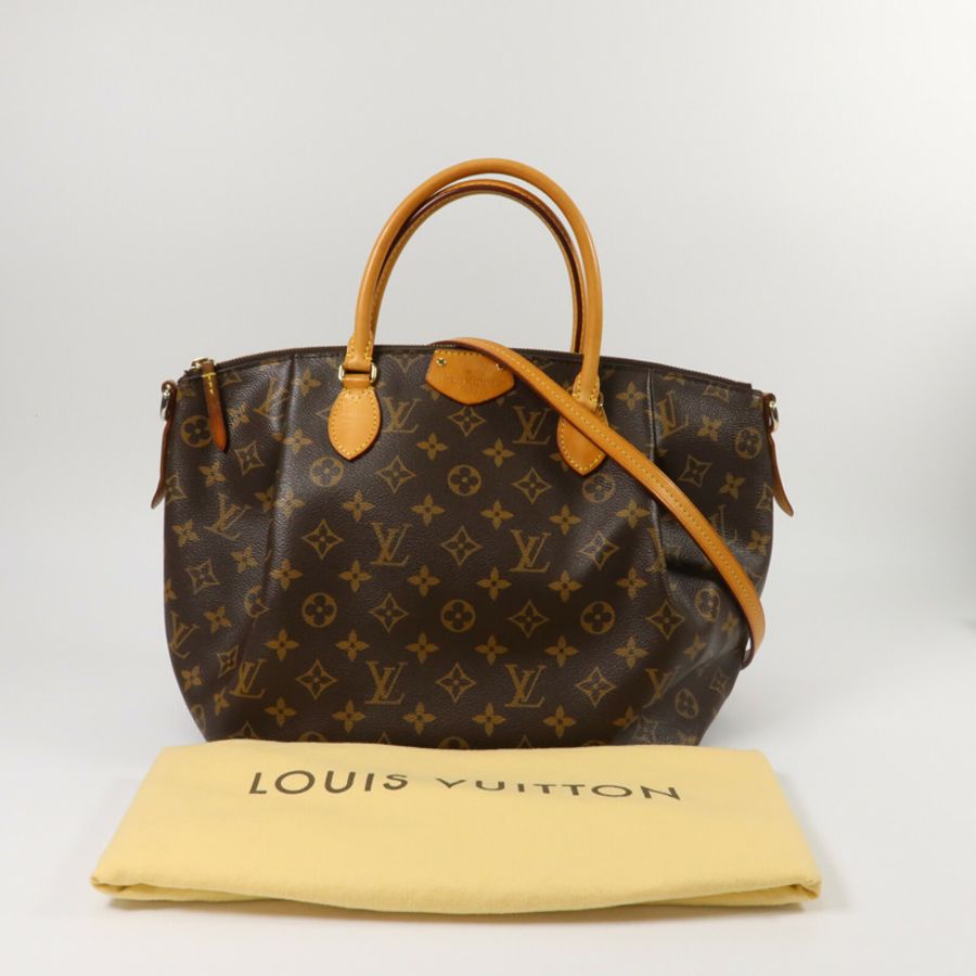 LOUIS VUITTON Monogram Turenne MM手挽肩背兩用袋-11