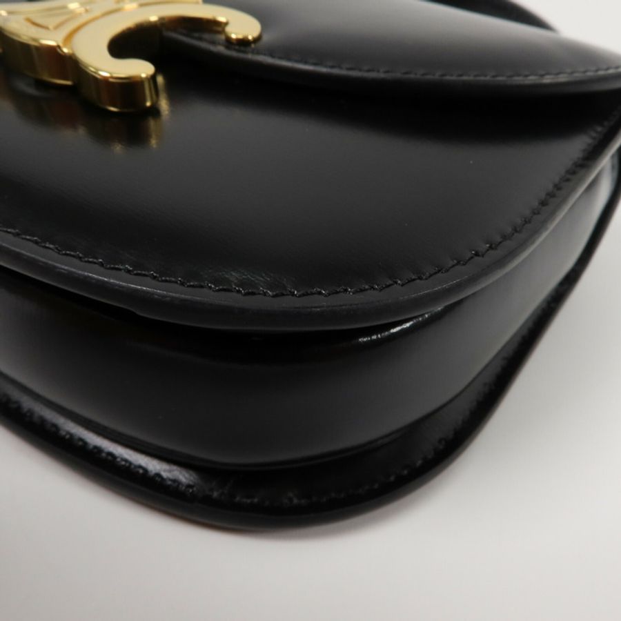 CELINE 牛皮皮革Mini Besace Clea手挽肩背兩用袋-13