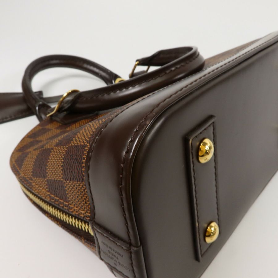 LOUIS VUITTON Damier Alma BB手挽肩背兩用袋-13