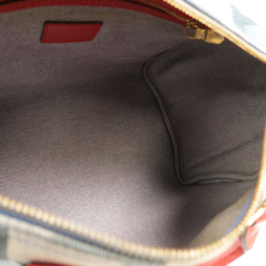 LOUIS VUITTON Monogram Denim Speedy Bandouliere 30手挽肩背兩用袋-4