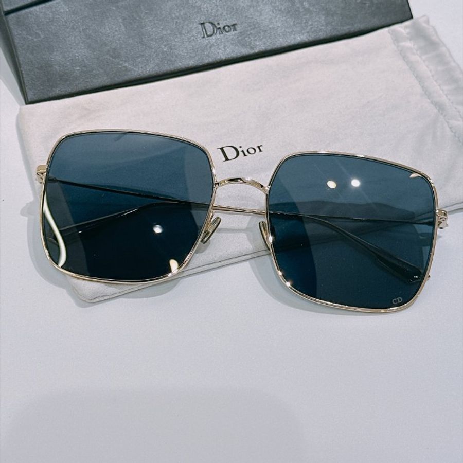 TW4956 Christian Dior 迪奧眼鏡 DiorCannage Sunglasses Black x GHW-2