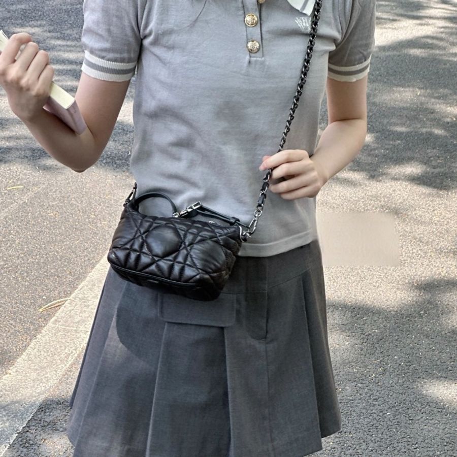 【全新閑置✨全網最低價✨】DIOR Travel Nomad 藤格紋 飯盒包|手拿包|小廢包-3