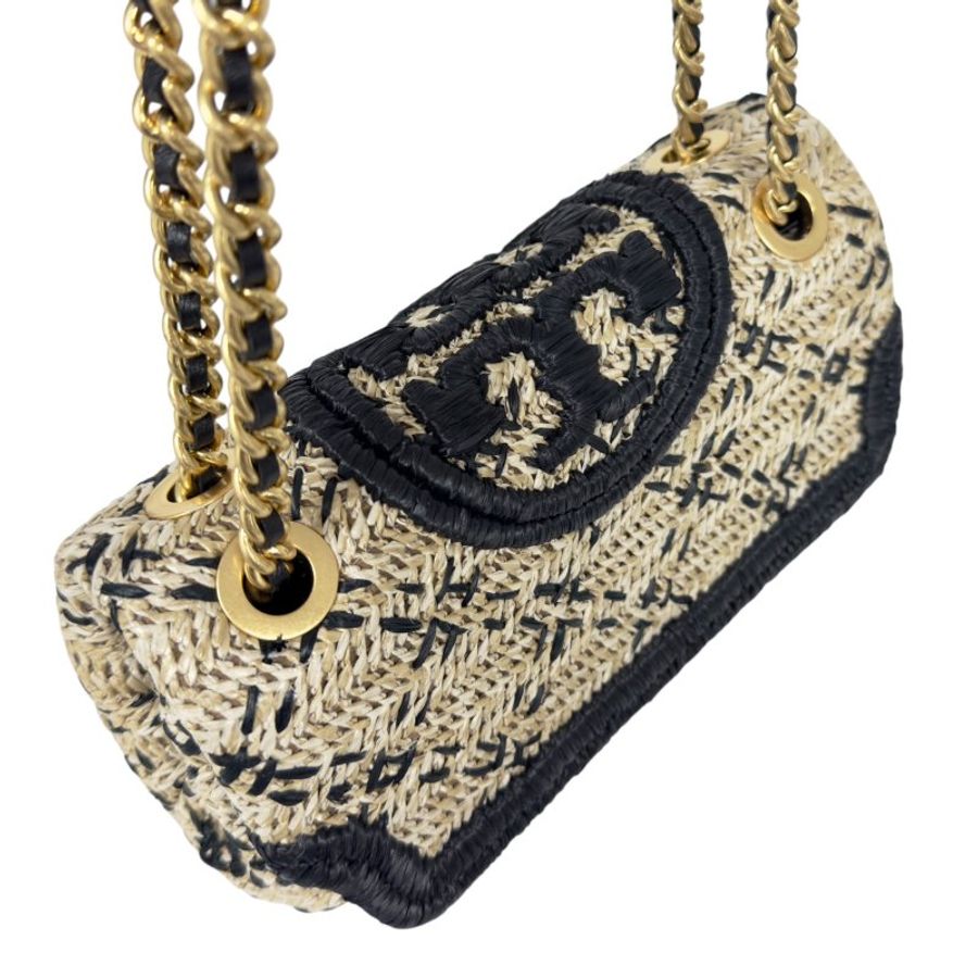 TORY BURCH 草編 鏈條包-2