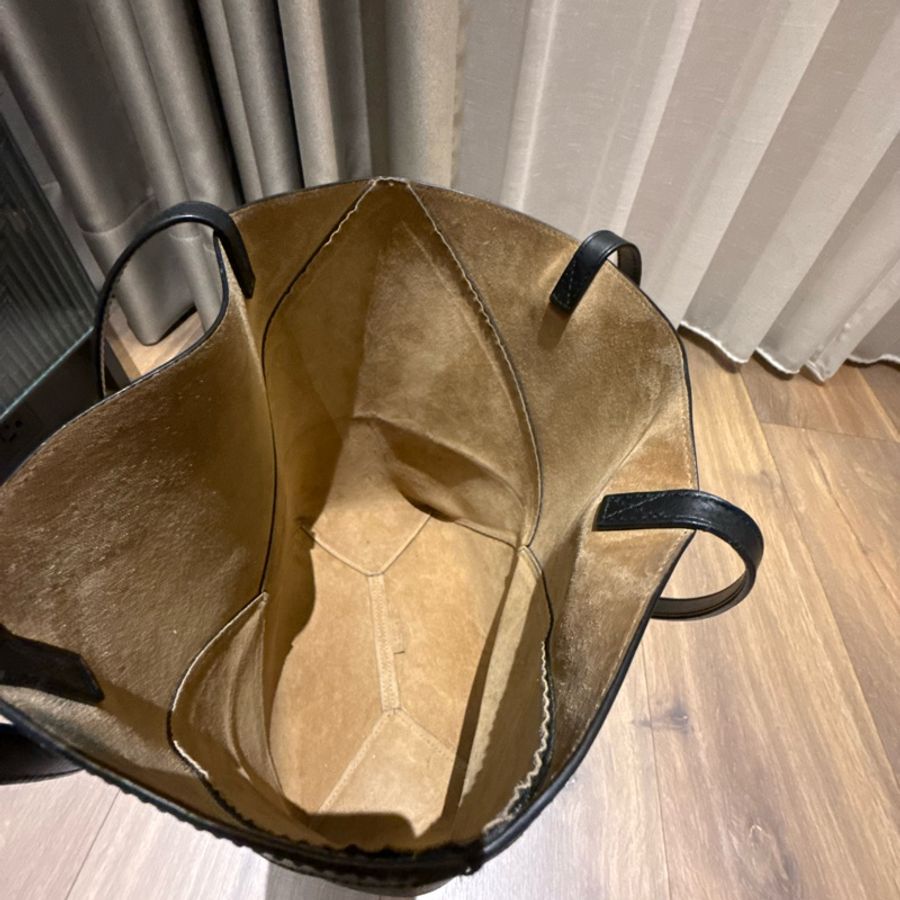 LOEWE Puzzle Fold Tote Medium 黑色 托特包|專櫃正品|附完整配件-10