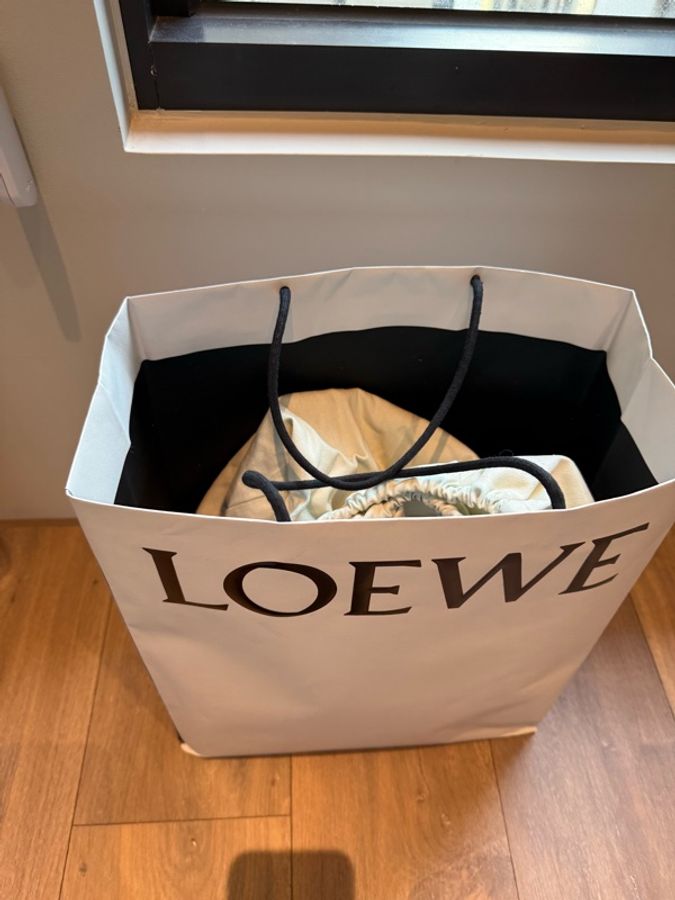 LOEWE Puzzle Fold Tote Medium 黑色 托特包|專櫃正品|附完整配件-14