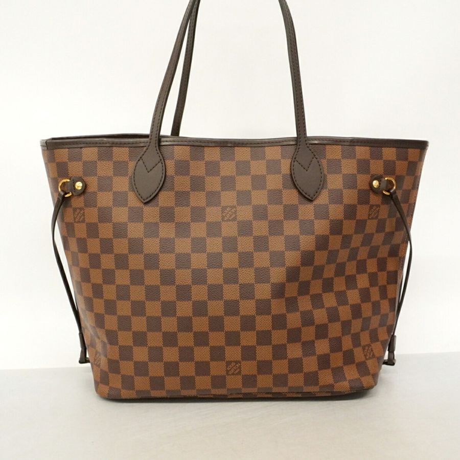 路易威登 Damier Neverfull 中號手提包 N41358 Ebene(女式)-9
