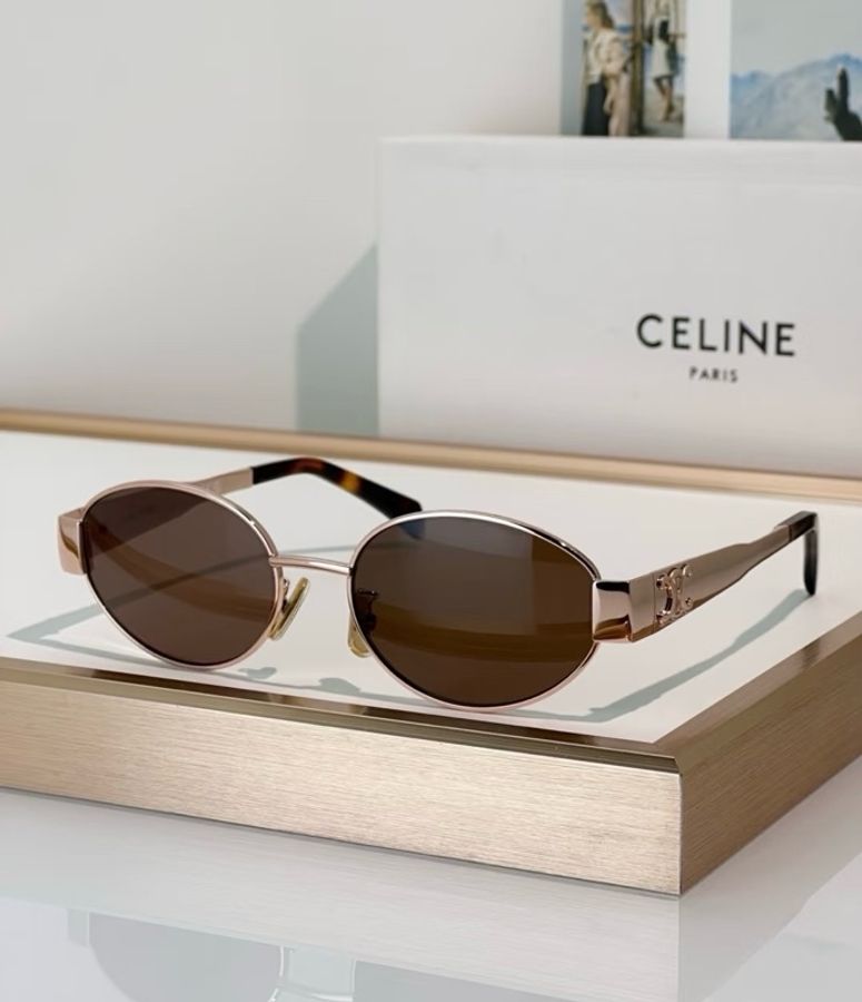 Celine 太陽眼鏡 TRIOMPHE METAL 01 爆款-5