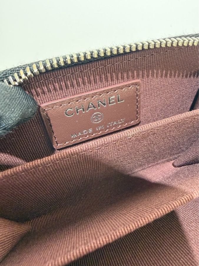 CHANEL|ㄇ字拉鏈短夾-6