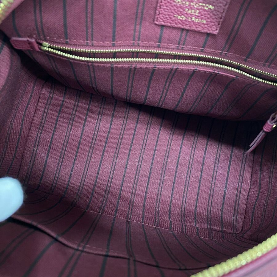 路易威登 Monogram Empreinte Speedy Bandoulière 25 手提包 M40764 Aurore 女式 2 向包-3