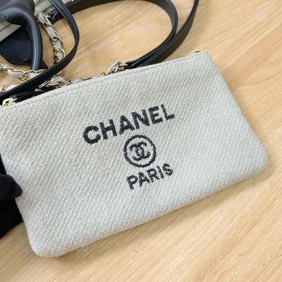(日本專櫃購證🇯🇵)Chanel 熊貓沙灘包小號✨最新晶片款-12
