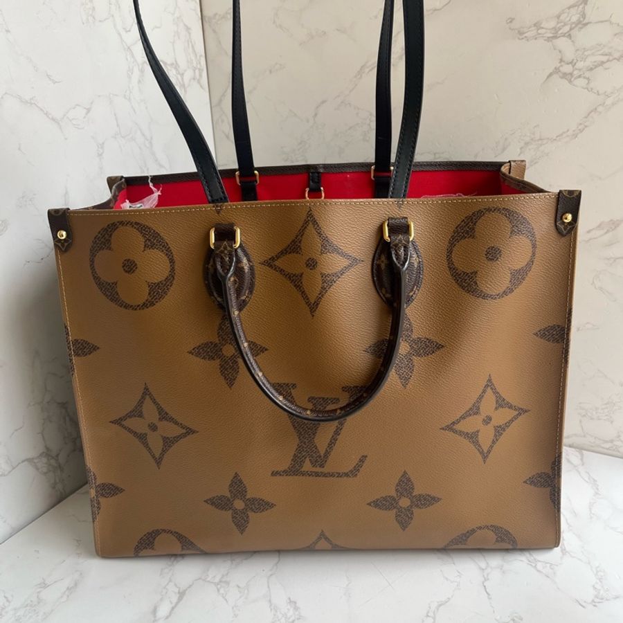 Louis Vuitton • 經典老花On The Go 大號 芯片款✨-3
