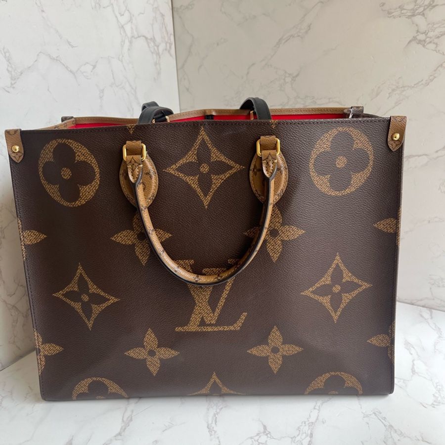 Louis Vuitton • 經典老花On The Go 大號 芯片款✨-4