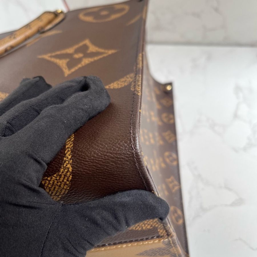Louis Vuitton • 經典老花On The Go 大號 芯片款✨-5