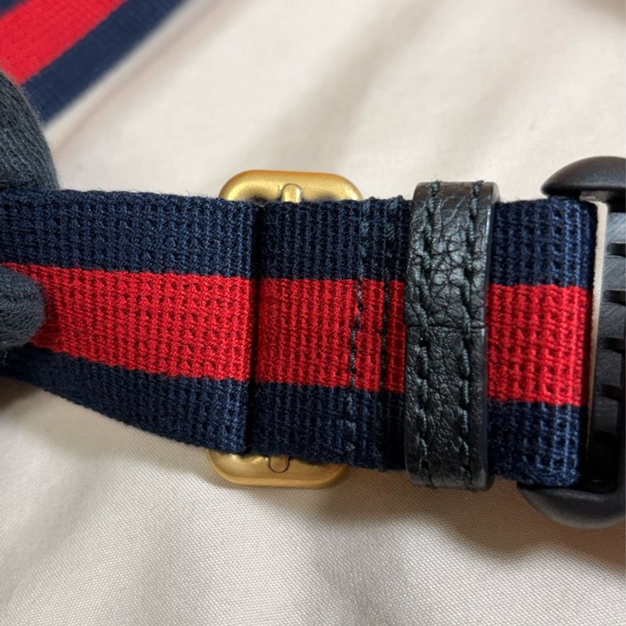 🔥 驚喜入手 限量聯名 Gucci 古馳 黑print 藝術家合作塗鴉款 大腰包/胸包-7