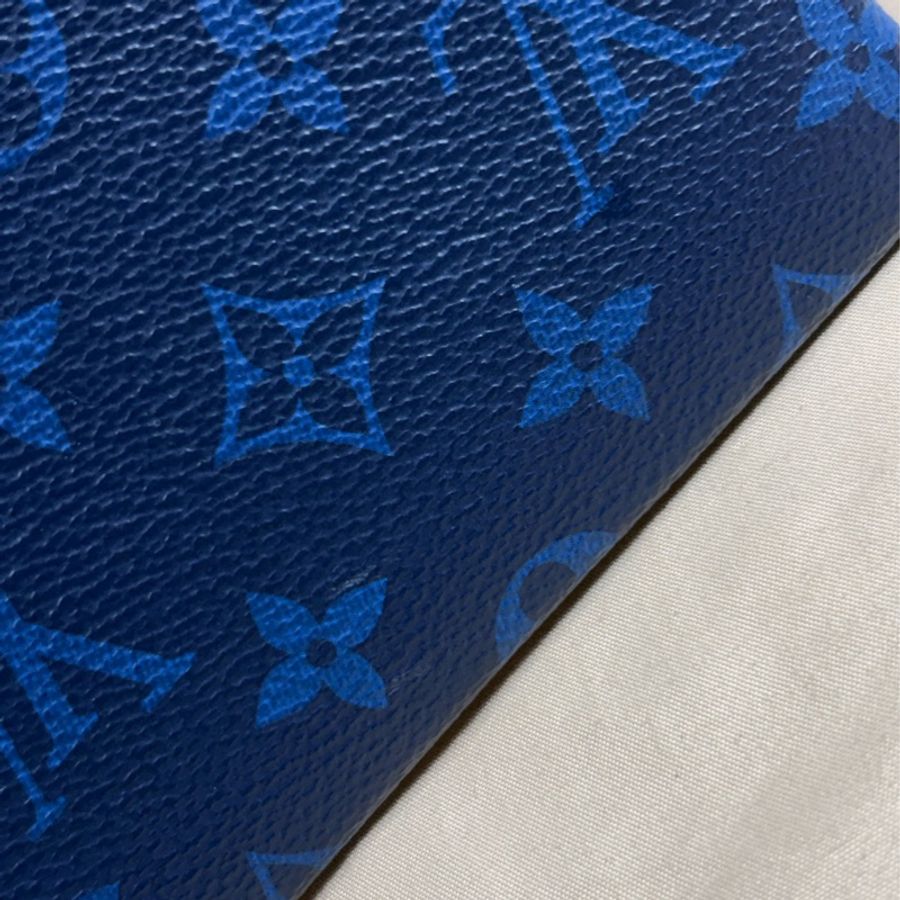 🔥 近新閒置 超級好看 LV 路易威登 Louis Vuitton 藍老花 長夾/小手拿/隨身收納包-3