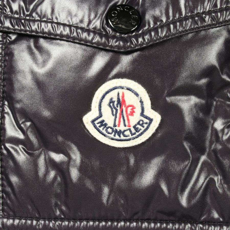 MONCLER MAYA 羽絨外套 1A53600 尼龍 黑色 二手 男款-5
