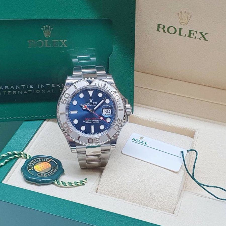 【大眾金時代】ROLEX 勞力士 126622 Yacht-Master 遊艇名仕 2024/07全配件 藍面紅針 大眾金時代G385-2