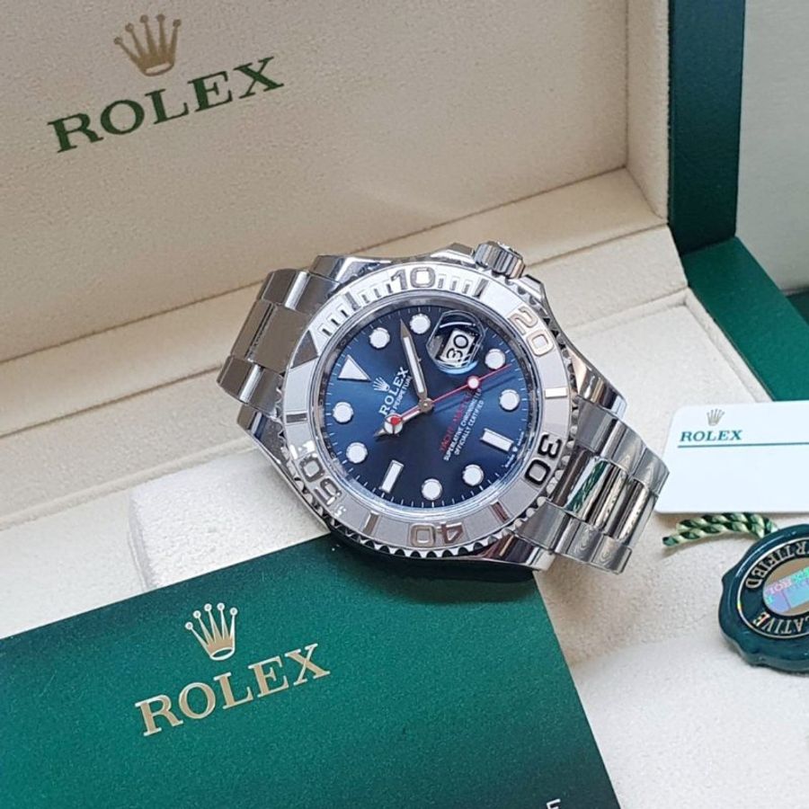 【大眾金時代】ROLEX 勞力士 126622 Yacht-Master 遊艇名仕 2024/07全配件 藍面紅針 大眾金時代G385-3
