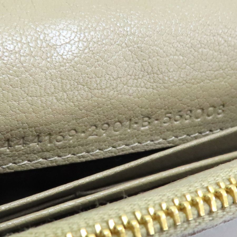 City Classic Metallic Edge WOC 肩背包 灰色 牛皮【BALENCIAGA 巴黎世家】 444169-9