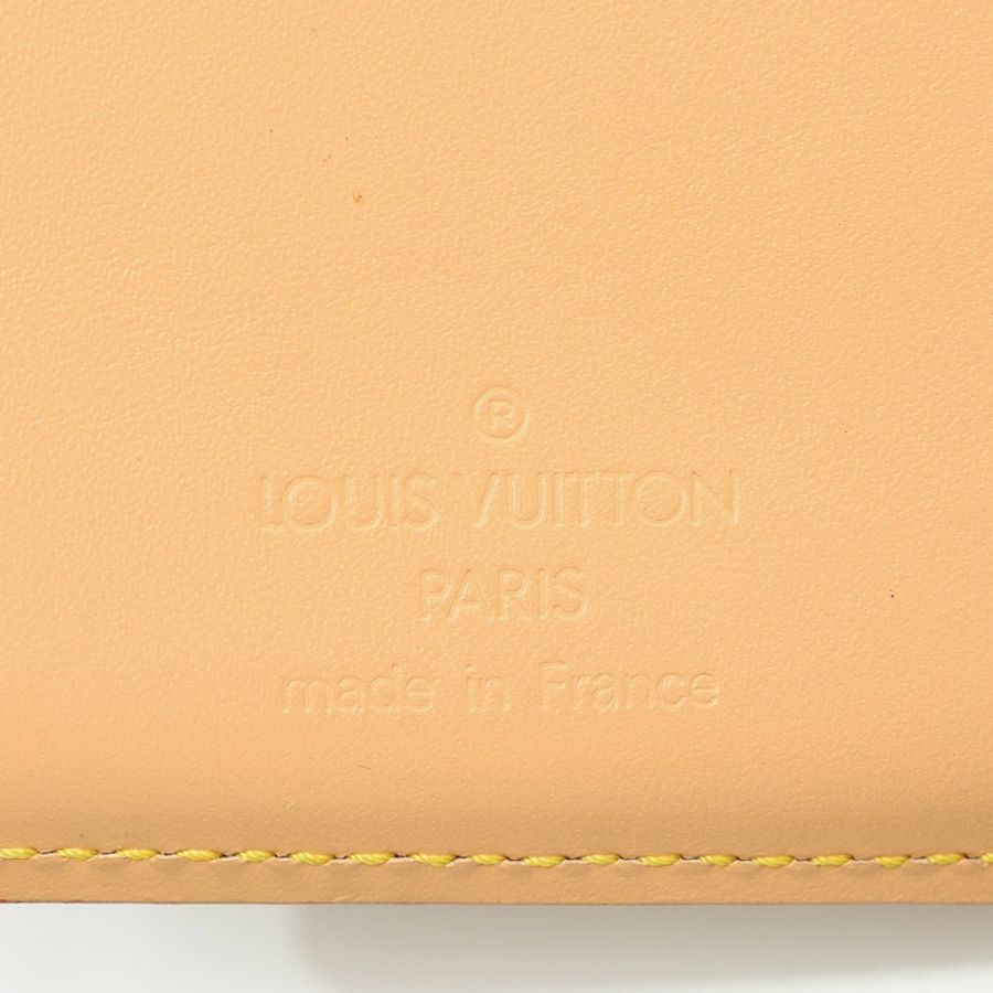 Viennois 兩折 短夾 白彩 原花帆布【LOUIS VUITTON LV 路易威登】 M92987-5