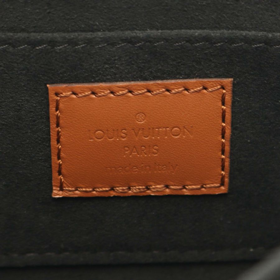 路易威登 Dauphine MINI Monogram 反向肩背包 M44580 PVC塗層帆布皮革 棕色 米色 米色 二手-3