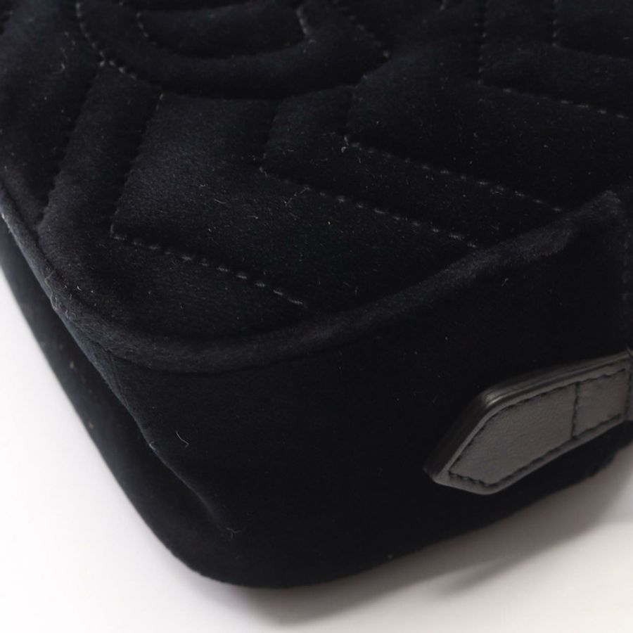 GUCCI GG Marmont 絎縫迷你水鑽單肩斜背包 448065 布料-4