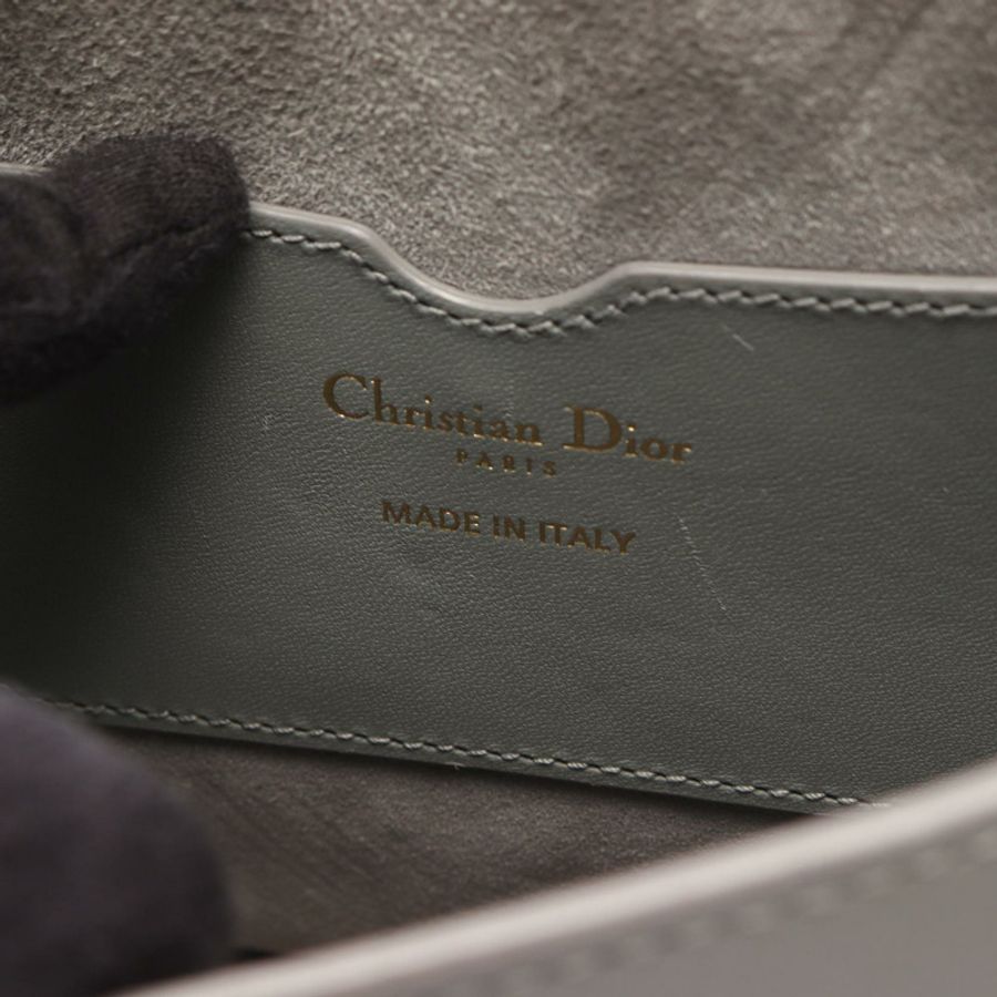 Christian Dior DIOR BOBBY 中型肩斜背包 M9319UMOL 皮革 二手-3