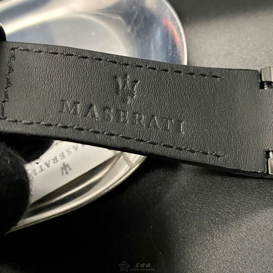 MASERATI手錶,編號R8821108036,42mm黑錶殼,深黑色錶帶款-7