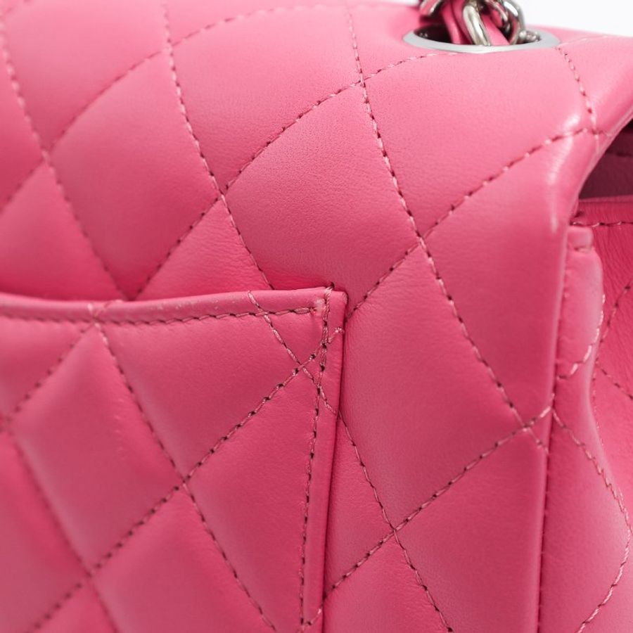 不議價 【9.5新 二手】 Chanel 經典迷你垂蓋手袋-9
