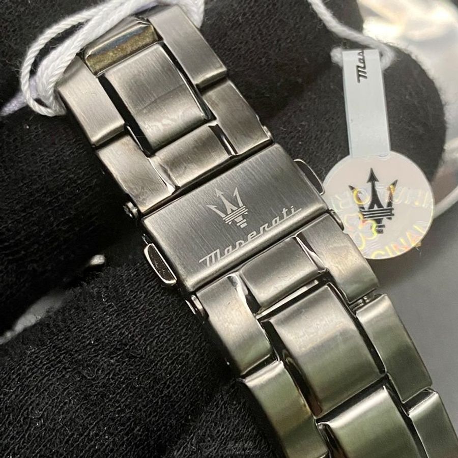 MASERATI手錶,編號R8823121001,44mm黑錶殼,深黑色錶帶款-5