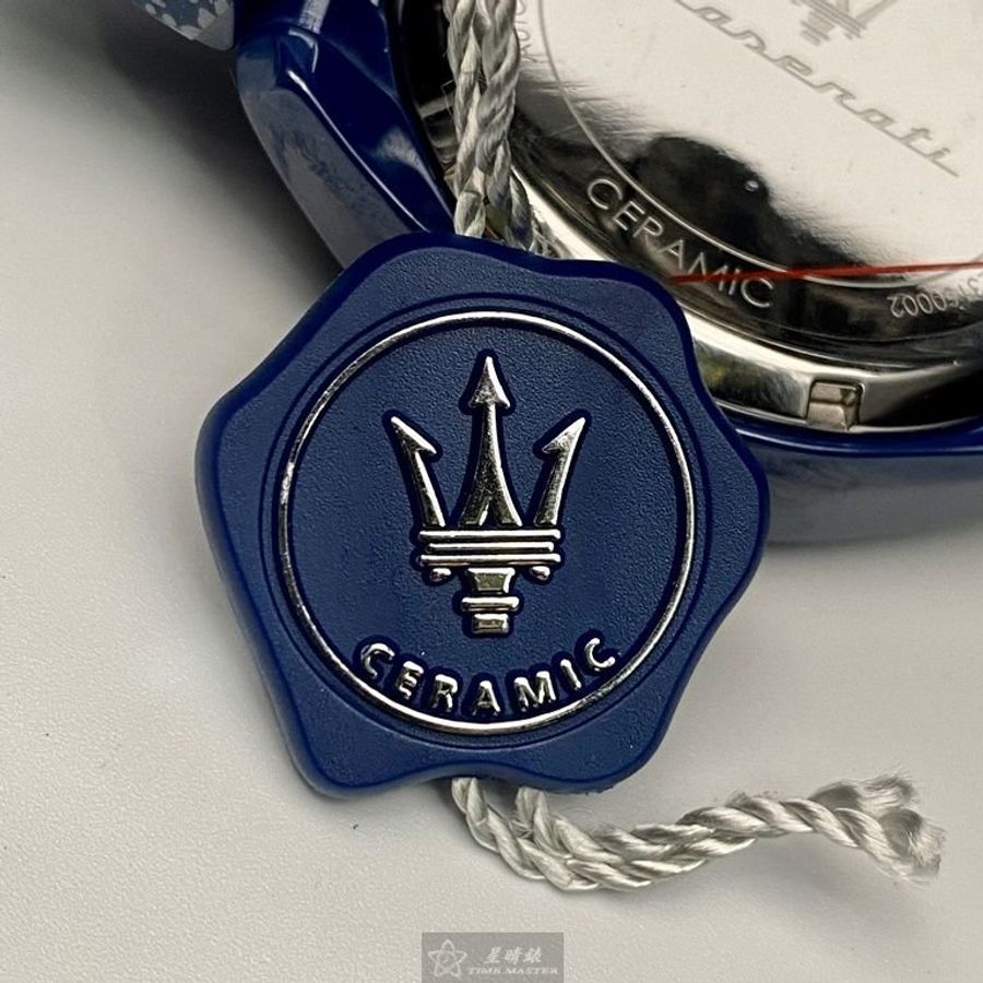 MASERATI手錶,編號R8823150002,46mm寶藍錶殼,寶藍錶帶款-3