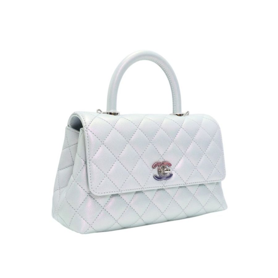 不議價 【全新 未使用品】 Chanel 頂部提把翻蓋包-1