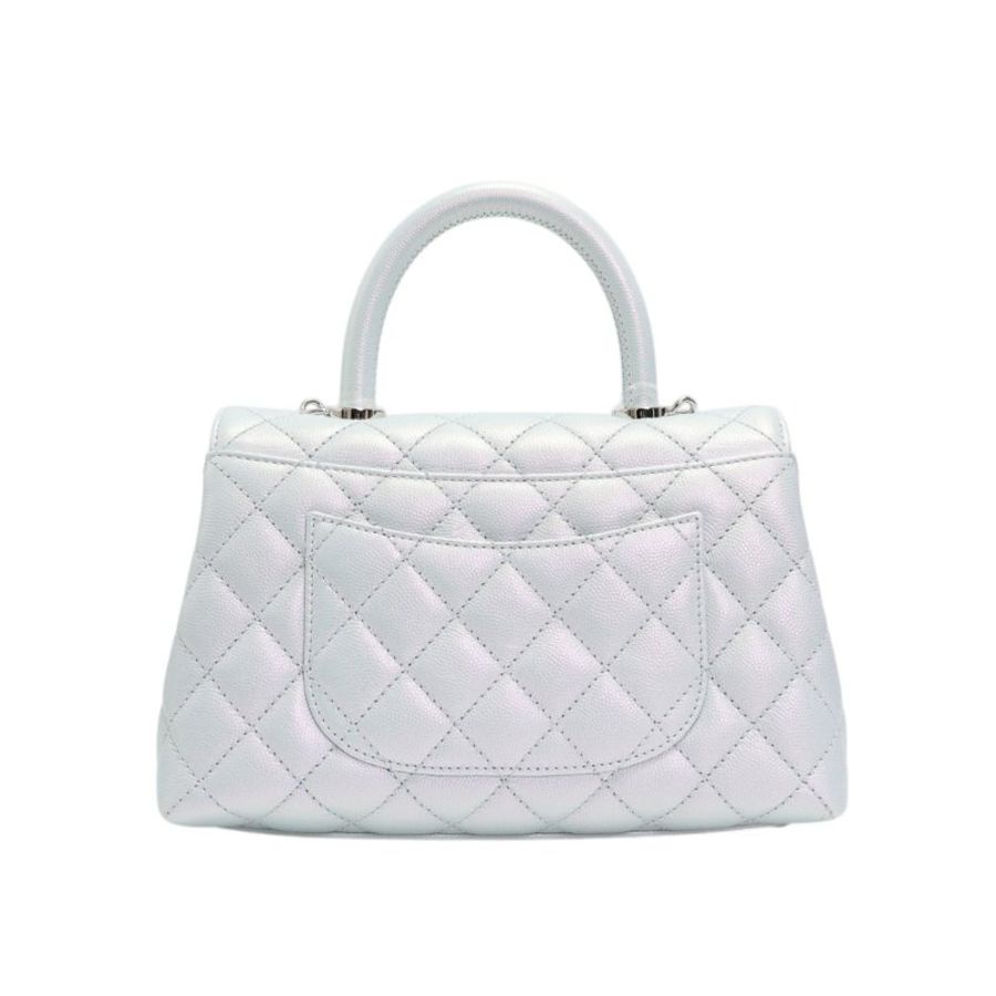 不議價 【全新 未使用品】 Chanel 頂部提把翻蓋包-3
