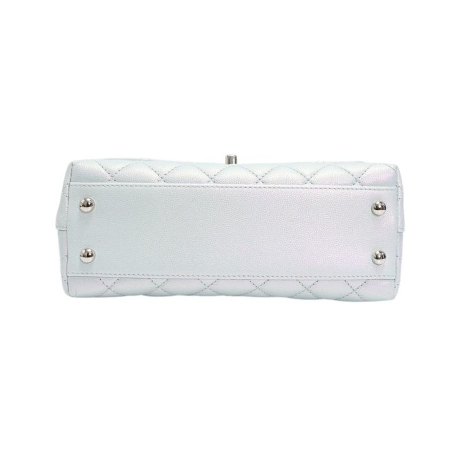 不議價 【全新 未使用品】 Chanel 頂部提把翻蓋包-4