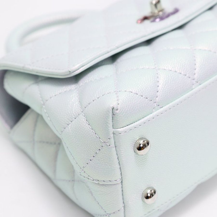 不議價 【全新 未使用品】 Chanel 頂部提把翻蓋包-5